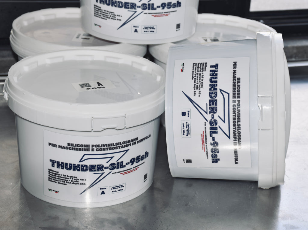 THUNDER-SIL-95-sh / Silicone per mascherine e controstampi A+B