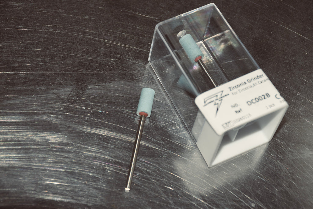 THUNDER-ZR-GRINDER / Punte montate diamantate verdi per zirconia