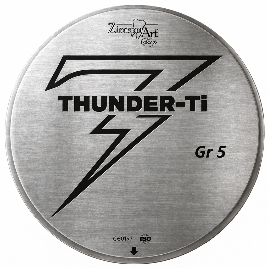 THUNDER-TI/Disco Titanio Gr5 CAD/CAM